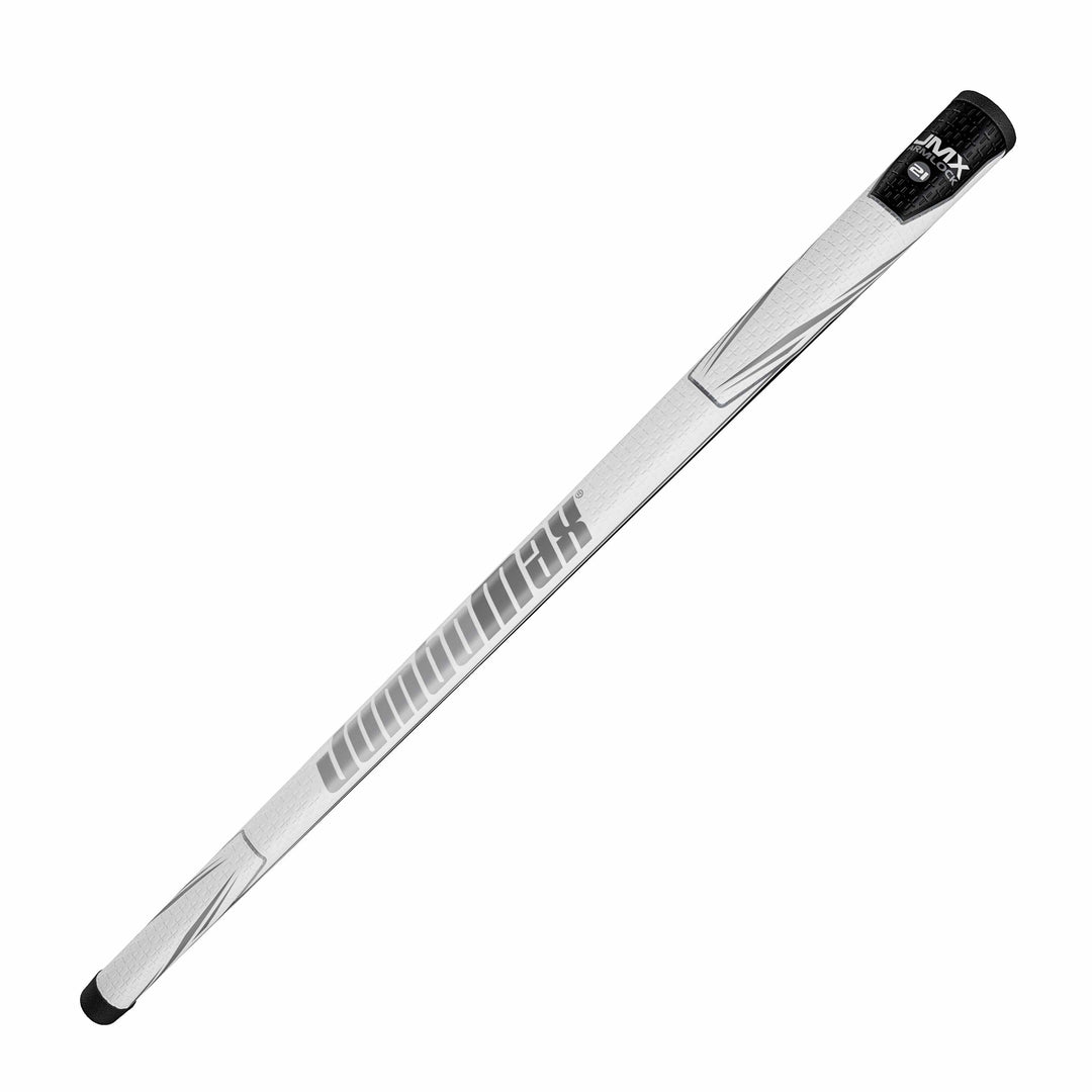 JumboMax MJ Putter Grip, Impugnatura Per Putter Di Grandi Dimensioni, Colore Bianco/Lime/Nero. Diametro 1 1/4 Pollici, Sottostrato In Gomma E Rivestimento In Morbido Poliuretano.